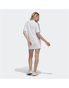 Платье футболка Adicolor 3D Trefoil Originals Adidas