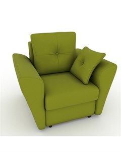 Мини кресло кровать neapol cabrio 28 зеленый 90x93x97 см Fenya