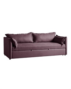 Мягкий раскладной диван brevor коричневый 220x80x95 см Myfurnish