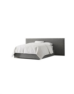 Мягкая кровать falcon platform 160 200 серый 215x100x215 см Myfurnish