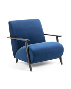 Кресло marthan синий 77x78x83 см La forma