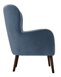 Кресло дижон блю синий 76x90x72 см R-home