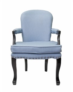 Кресло anver голубой 62x96x65 см Mak-interior