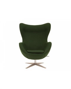 Кресло egg зеленый 81x110x69 см Ogogo