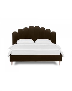 Кровать queen sharlotta коричневый 180x122x217 см Ogogo