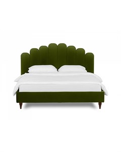 Кровать queen sharlotta зеленый 180x122x217 см Ogogo