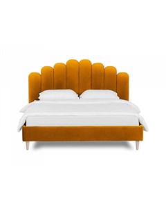 Кровать queen sharlotta желтый 180x122x217 см Ogogo