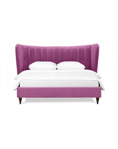 Кровать queen agata фиолетовый 203x112x225 см Ogogo