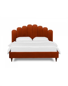 Кровать queen sharlotta оранжевый 180x122x217 см Ogogo