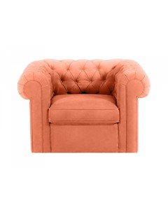 Кресло chesterfield оранжевый 115x73x105 см Ogogo