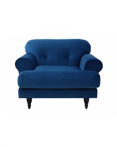 Кресло italia синий 98x79x98 см Ogogo