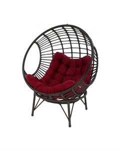 Кресло шар orbit красный 108x134x102 см Ecodesign
