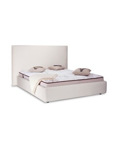Мягкая кровать copenhagen 140 200 белый 156x120x212 см Myfurnish