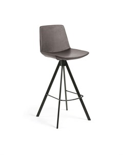 Барный стул zast серый 45x104x49 см La forma