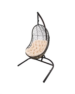 Кресло подвесное вега бежевый 122x205x108 см Ecodesign