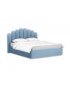 Кровать queen sharlotta голубой 180x122x217 см Ogogo