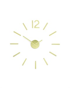 Часы настенные blink золотой 99x3 см Umbra