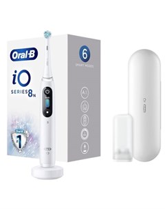 Электрическая зубная щетка braun io 8 iom8 1a1 1bd белый Oral-b
