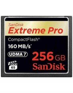 Карта памяти Extreme Pro CompactFlash 256GB SDCFXPS 256G X46 Sandisk