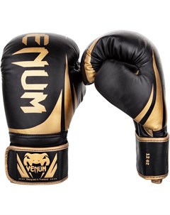 Боксерские перчатки Challenger 2 0 8 oz черный золотой VE 0661 126 BG 08 00 Venum