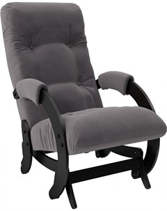 Кресло глайдер Модель 68 венге Verona Antrazite Grey Мебель импэкс
