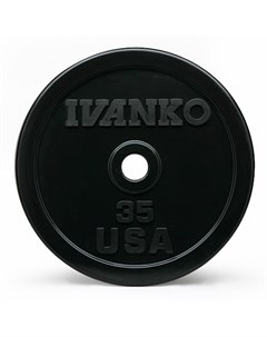 Диск для штанги OBP 5 кг черный IV OBP 5KG BK 00 00 Ivanko