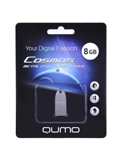 Usb flash 8GB Cosmos Silver 2 0 QM8GUD Cos 19479 Qumo