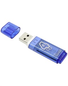 Usb flash 4Gb Glossy series Blue SB4GBGS B Smartbuy