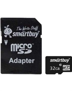 Карта памяти microSDHC Class 10 32GB SB32GBSDCL10 01 Smart buy