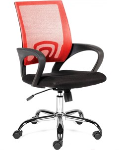 Офисное кресло Spring Chrome 804 1 AB08 AC01 красный хром красный черный Norden
