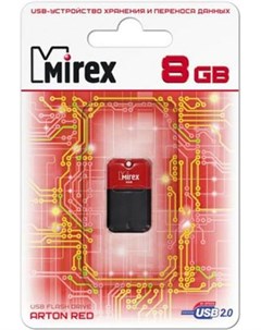 USB Flash ARTON RED 8GB 13600 FMUART08 Mirex