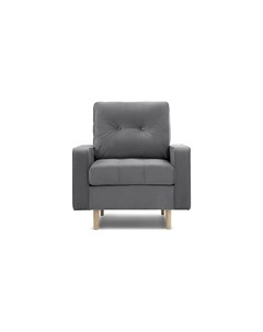 Кресло Ситено Barhat Grey серый 112280 Woodcraft