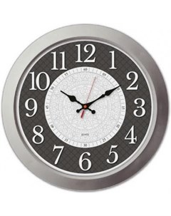 Интерьерные часы WallC R67P серебристый Бюрократ