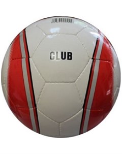 Футбольный мяч 2203 256 Club размер 5 белый красный Relmax