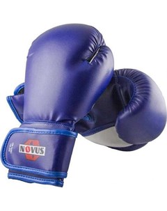 Боксерские перчатки LTB 16301 12 Oz S M синий Novus