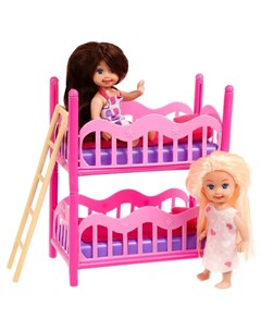 Кукла Сестрички с игрушечной мебелью K899 17 Qunxing toys