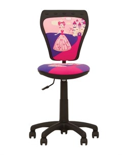Офисное кресло Ministyle GTS Q Princess розовый рисунок Nowy styl