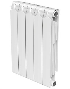Радиатор отопления биметаллический BR 500 90 4 секции Теплоприбор