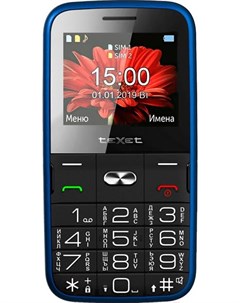 Мобильный телефон TM B227 синий Texet