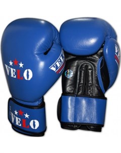 Боксерские перчатки 2081 синий Velo