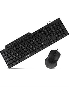 Мышь клавиатура CMMK 520B Crownmicro
