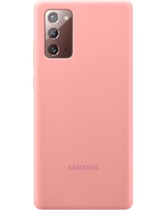 Чехол для телефона Silicone Cover для Galaxy Note 20 Bronze EF PN980TAEGRU Samsung