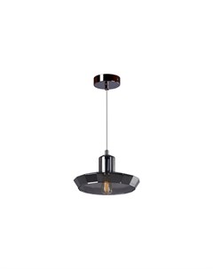 Потолочный подвесной светильник Cветильник Modern Fusione подвесной серый дымчатый 1xE27 коллекция M Benetti
