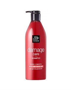 Восстанавливающий шампунь для повреждённых волос damage care shampoo Mise en scene