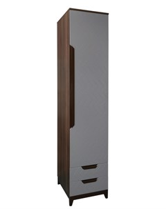 Шкаф универсальный сканди серый 50x230x45 см R-home