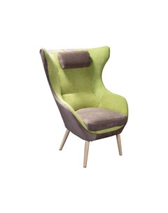 Кресло сканди 2 зеленый 80x112x86 см R-home