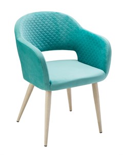 Кресло oscar lux mint голубой 60x77x59 см R-home
