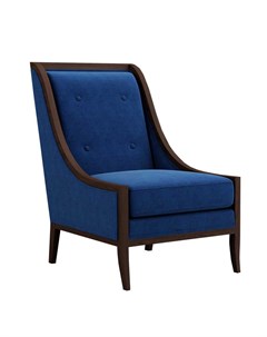 Кресло модерн синий 71x105x93 см R-home