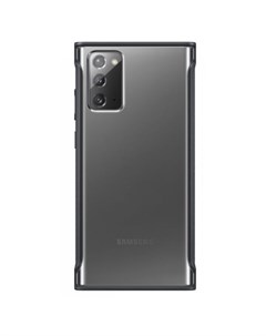 Чехол clear protective cover для note 20 прозрачный черный Samsung