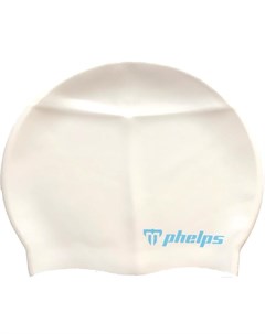 Шапочка для плавания Classic Silicone белый SA131EU0909 Phelps
